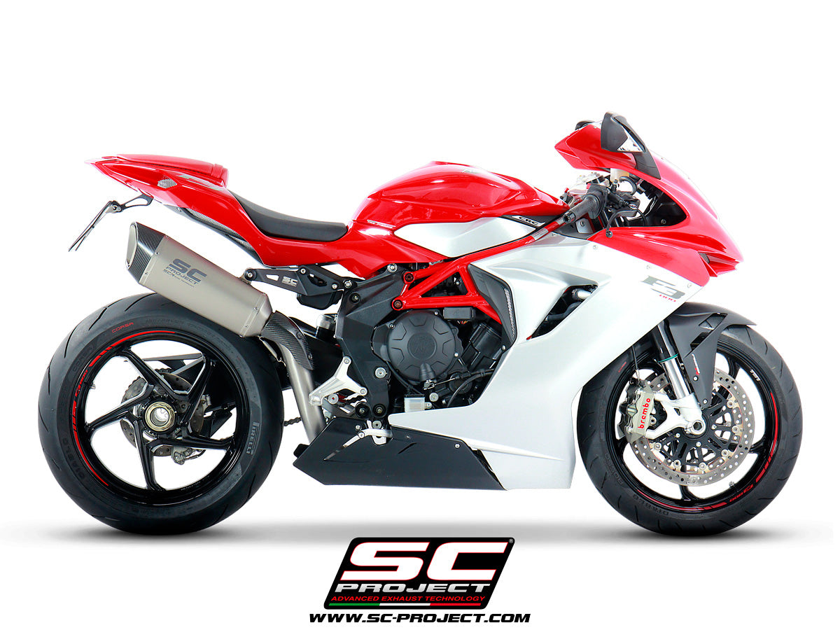 SC Project SC1-R Slip-On Exhaust for MV Agusta F3 800