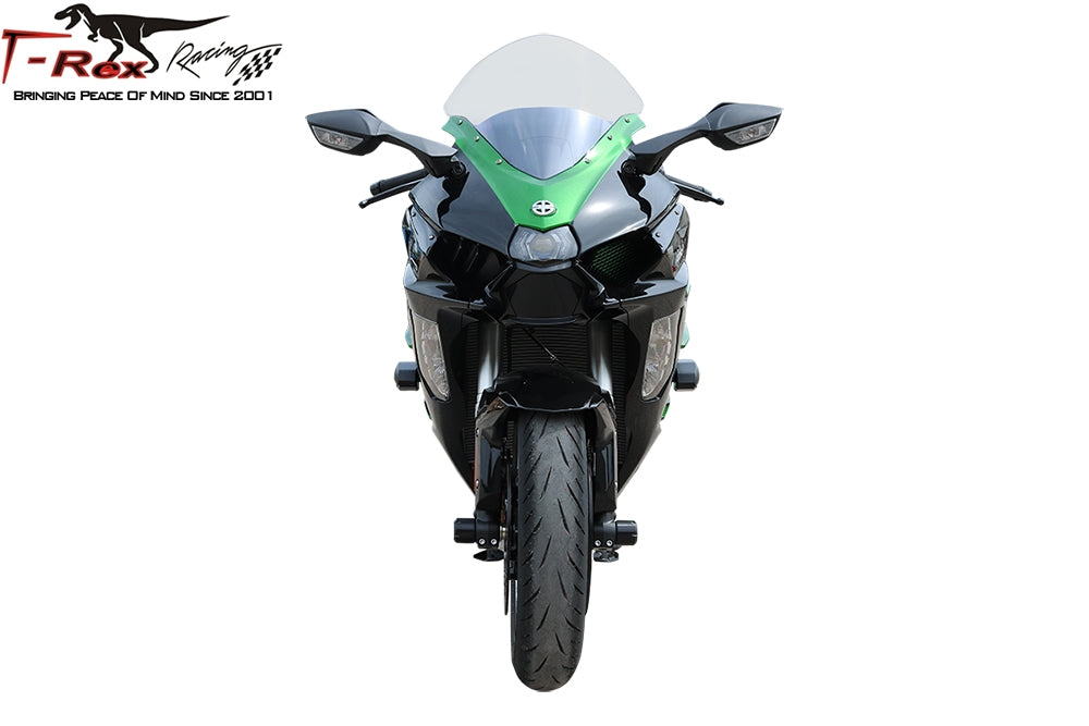 T-Rex No Cut Frame Sliders for Kawasaki Ninja H2 SX 2018-22
