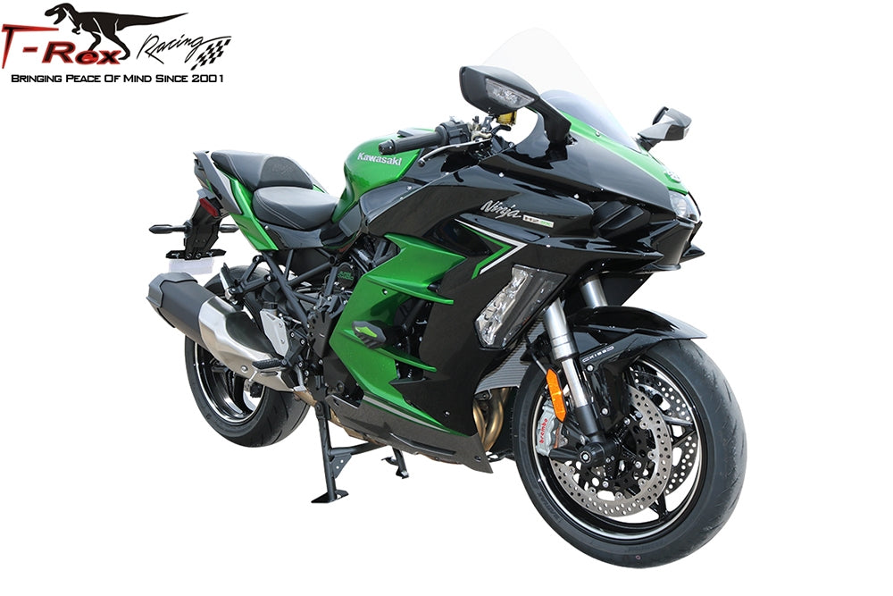 T-Rex No Cut Frame Sliders for Kawasaki Ninja H2 SX 2018-22