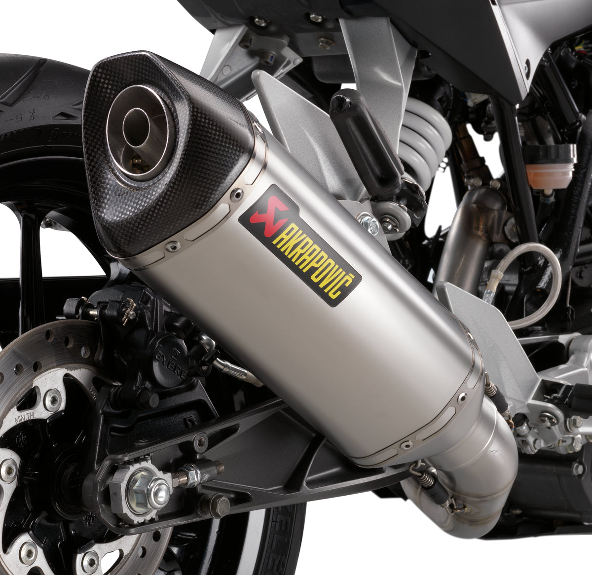 Akrapovic Slip-On Exhaust for KTM RC 200