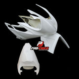 Fiberglass Race Fairing with OEM/SS Race Seat Unit for Triumph Daytona 675R 2013-18