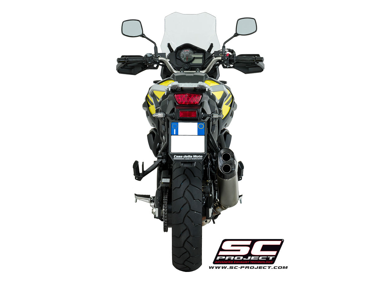 SC Project Adventure Slip-On Exhaust for Suzuki V-Strom 1000