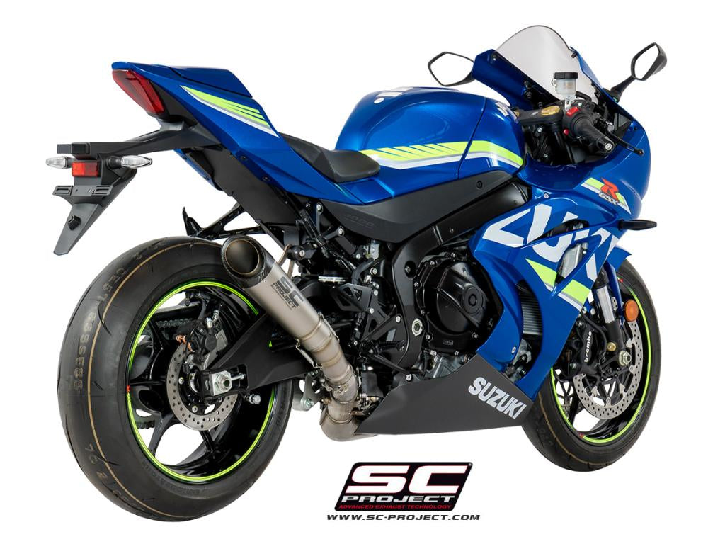 SC Project S1 Slip-On Exhaust for Suzuki GSXR 1000 2017-20