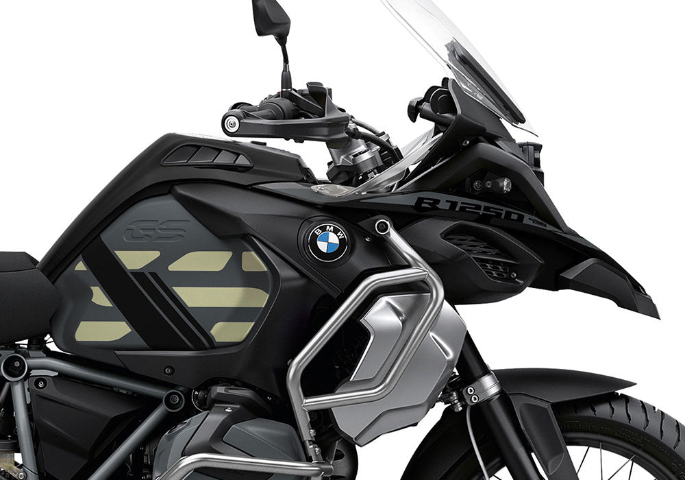 SCD BMW R1250GS Adventure Triple Black GS-Line Champagne Stickers