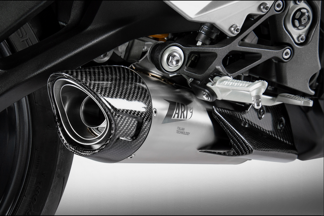 ZARD Conical Slip-on Exhaust for Triumph Street Triple RS