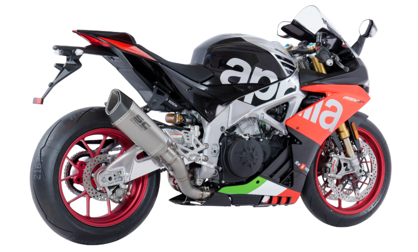 SC Project SC1-R Slip-On Exhaust for Aprilia RSV4 RF