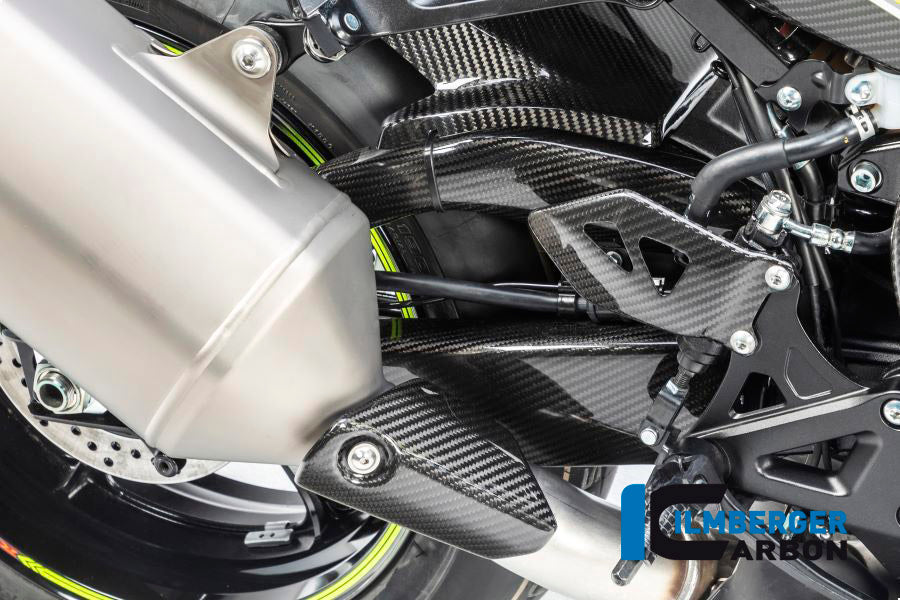 Ilmberger Carbon Fibre Right Swing Arm Cover For Suzuki GSXR 1000 2017-22