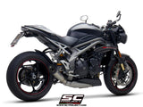 SC Project S1 Slip-On Exhaust for Triumph Speed Triple RS