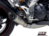 SC Project S1 Slip-On Exhaust for Triumph Speed Triple RS