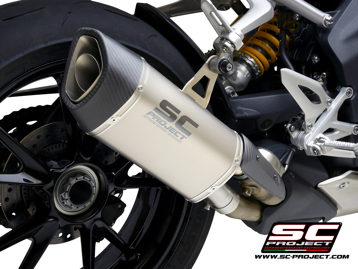 SC Project SC1-R GT Slip-On Exhaust for Triumph Speed Triple 1200 RS 2021-23
