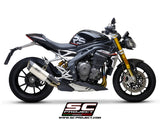 SC Project SC1-R GT Slip-On Exhaust for Triumph Speed Triple 1200 RS 2021-23