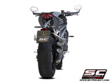 SC Project Twin CR-T Slip-On Exhaust for Triumph Speed Triple 1200 RS 2021-23
