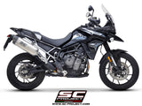 SC Project Adventure Slip-On Exhaust For Triumph Tiger 900 2020-23