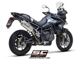 SC Project Rally Raid Slip-On Exhaust For Triumph Tiger 900 2020-23