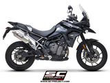 SC Project Rally Raid Slip-On Exhaust For Triumph Tiger 900 2020-23