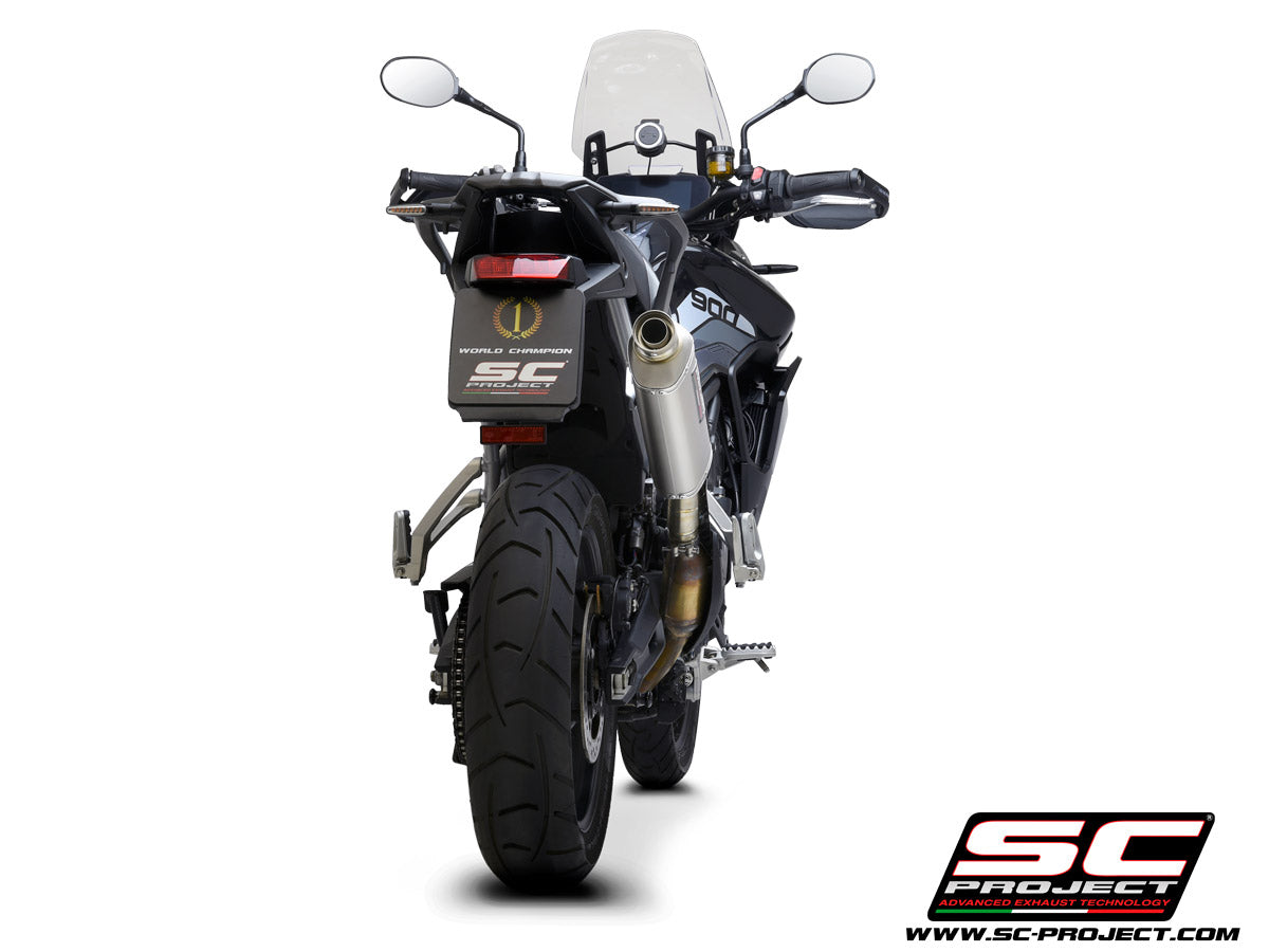 SC Project Rally Raid Slip-On Exhaust For Triumph Tiger 900 2020-23