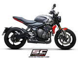 SC Project STR-1 Full Exhaust System for Triumph Trident 660 2021-23