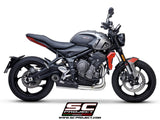 SC Project STR-1 Full Exhaust System for Triumph Trident 660 2021-23