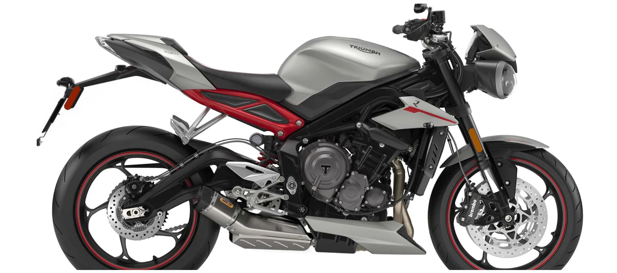 Arrow Slip-On Exhaust for Triumph Street Triple R/RS 2017-19
