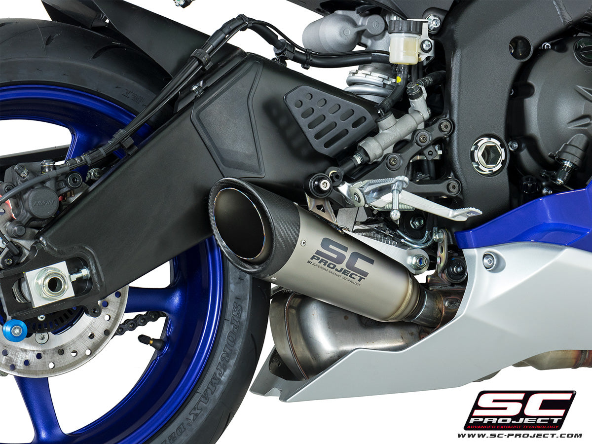 SC Project S1 Slip-On Exhaust for Yamaha R6