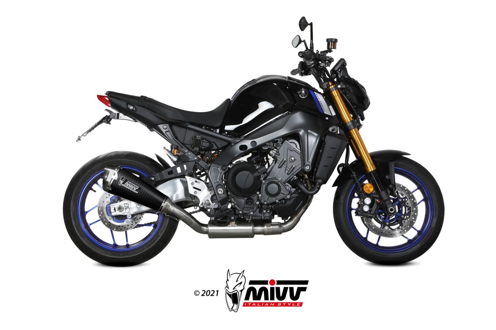 Mivv Delta Race Full Exhaust System for Yamaha MT-09 2021-22