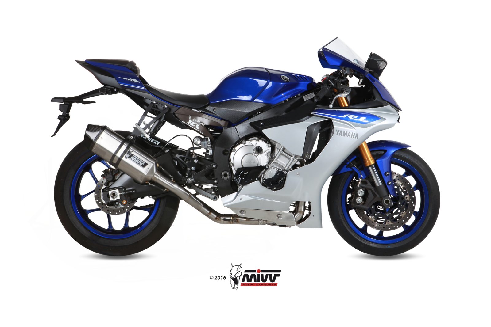 Mivv Titanium Full Exhaust System for Yamaha R1 2015-22