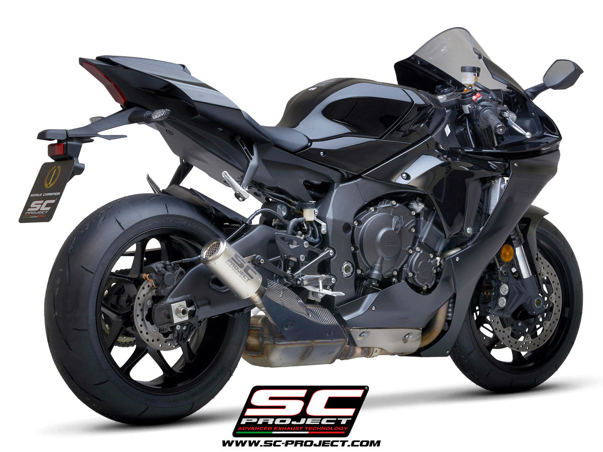 SC Project CR-T Slip-On Exhaust for Yamaha R1 2020-23
