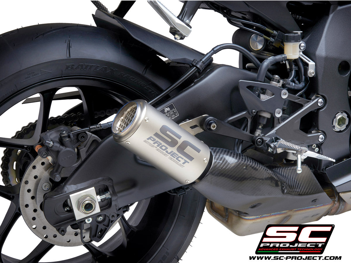 SC Project CR-T Slip-On Exhaust for Yamaha R1 2020-23