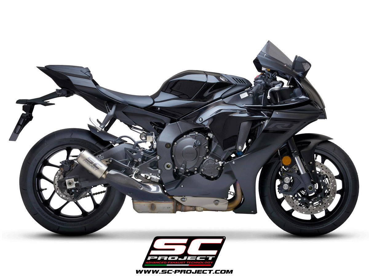 SC Project CR-T Slip-On Exhaust for Yamaha R1 2020-23