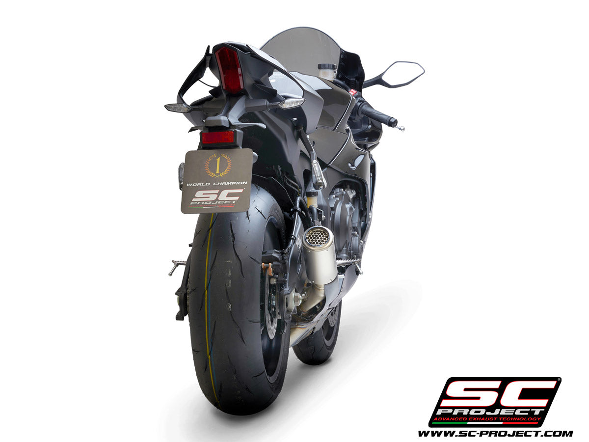 SC Project CR-T Slip-On Exhaust for Yamaha R1 2020-23