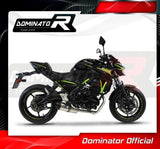 Dominator HP1 Full Exhaust System for Kawasaki Z650 2017-22