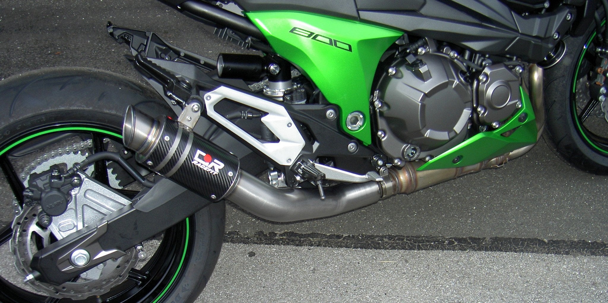 Racefit Growler Slip-On Exhaust for Kawasaki Z800