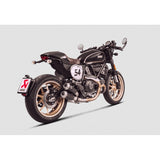 Akrapovic Titanium Slip-on Exhaust (with catalytic) for DUCATI SCRAMBLER CAFÉ RACER 2018