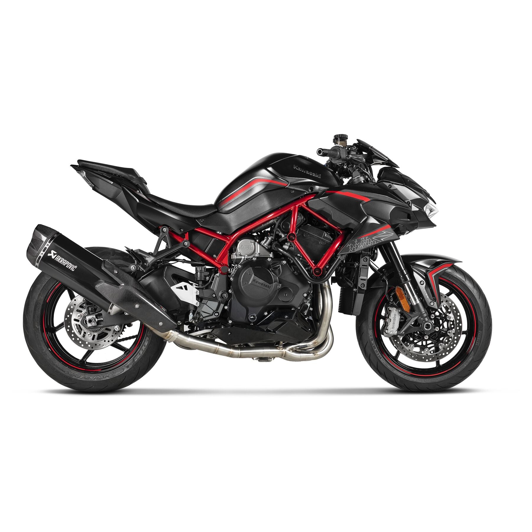 Akrapovic Exhaust Headers for Kawasaki Z H2