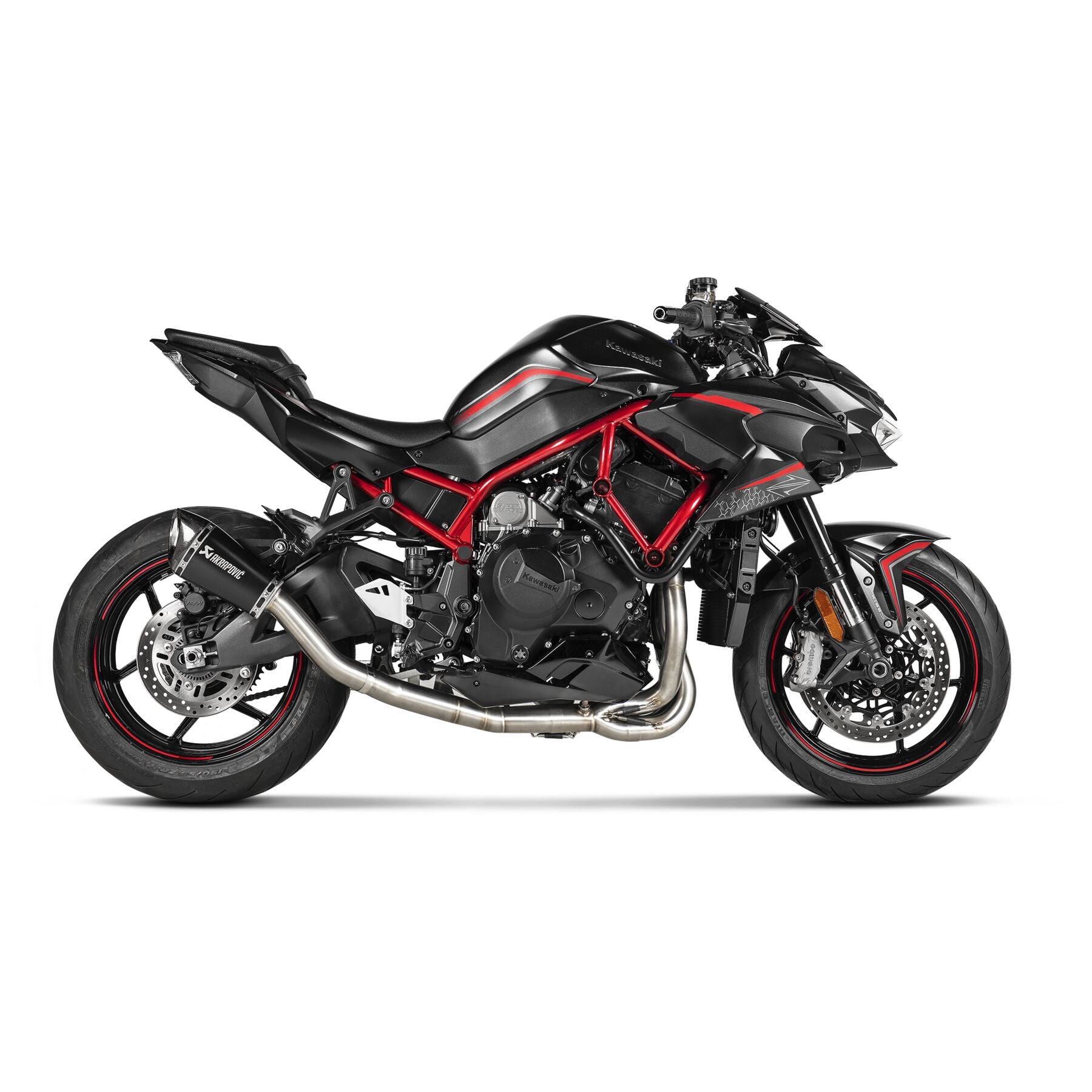 Akrapovic Exhaust Headers for Kawasaki Z H2