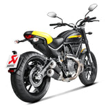 Akrapovic Titanium Slip-on Exhaust for DUCATI SCRAMBLER CAFÉ RACER 2018