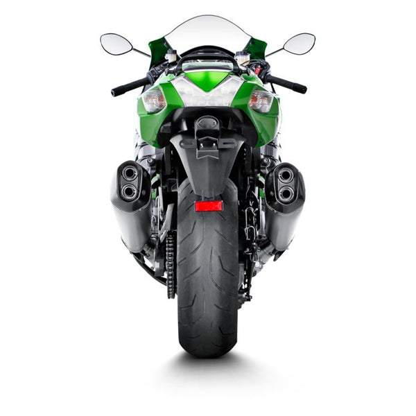Akrapovic Racing Exhaust System Kawasaki ZX14R 2012 2018 superbikestore