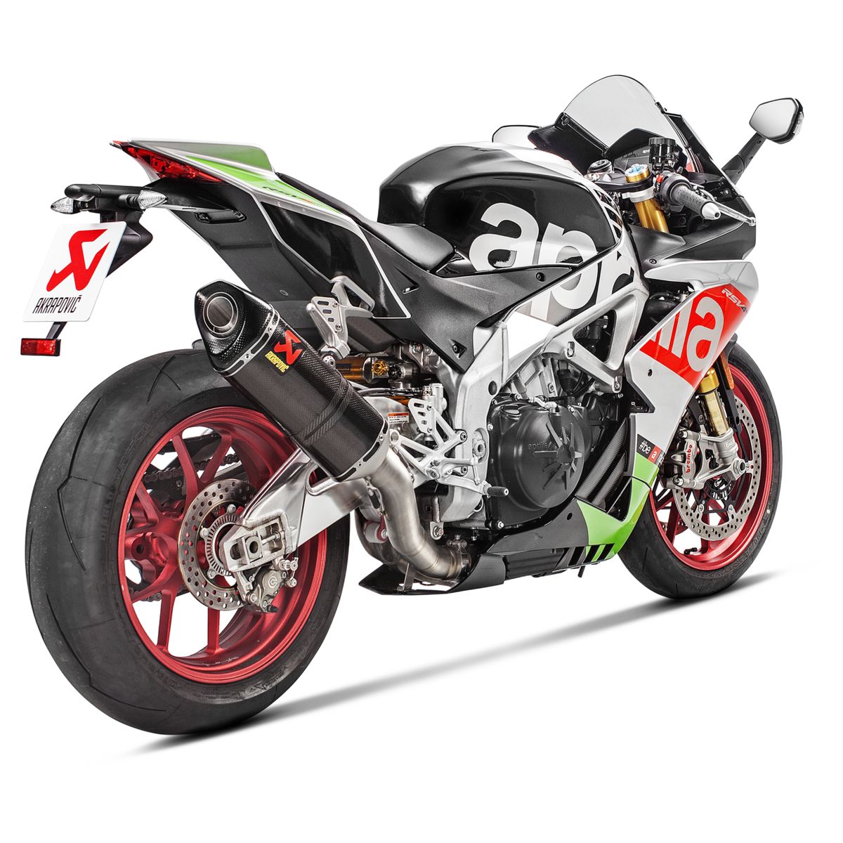 Akrapovic Slip-On Exhaust for Aprilia RSV4 RR