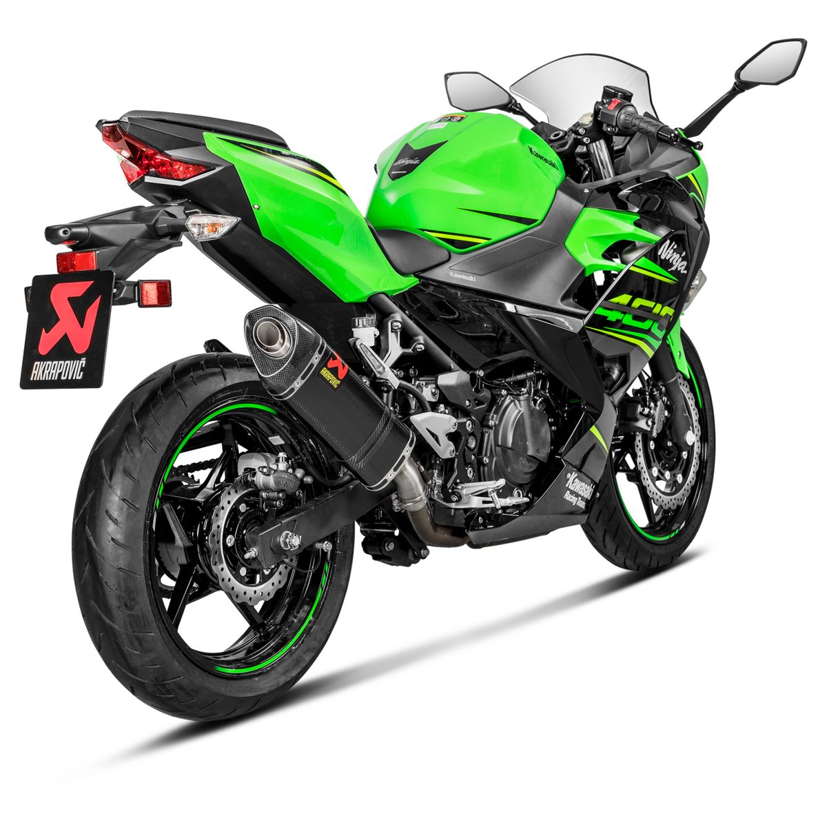 Akrapovic Slip-On Exhaust for Kawasaki Ninja 400