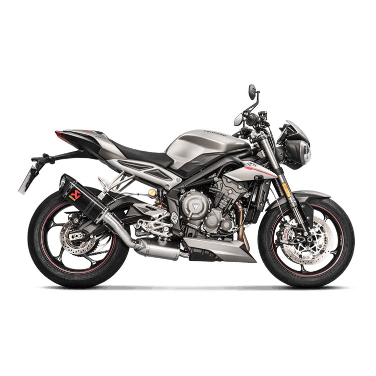 Akrapovic Slip-On Exhaust for Triumph Street Triple RS
