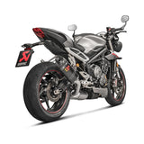 Akrapovic Slip-On Exhaust for Triumph Street Triple RS