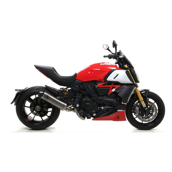 Arrow Indy Race Slip On Exhaust for Ducati Diavel 1260 2019 20