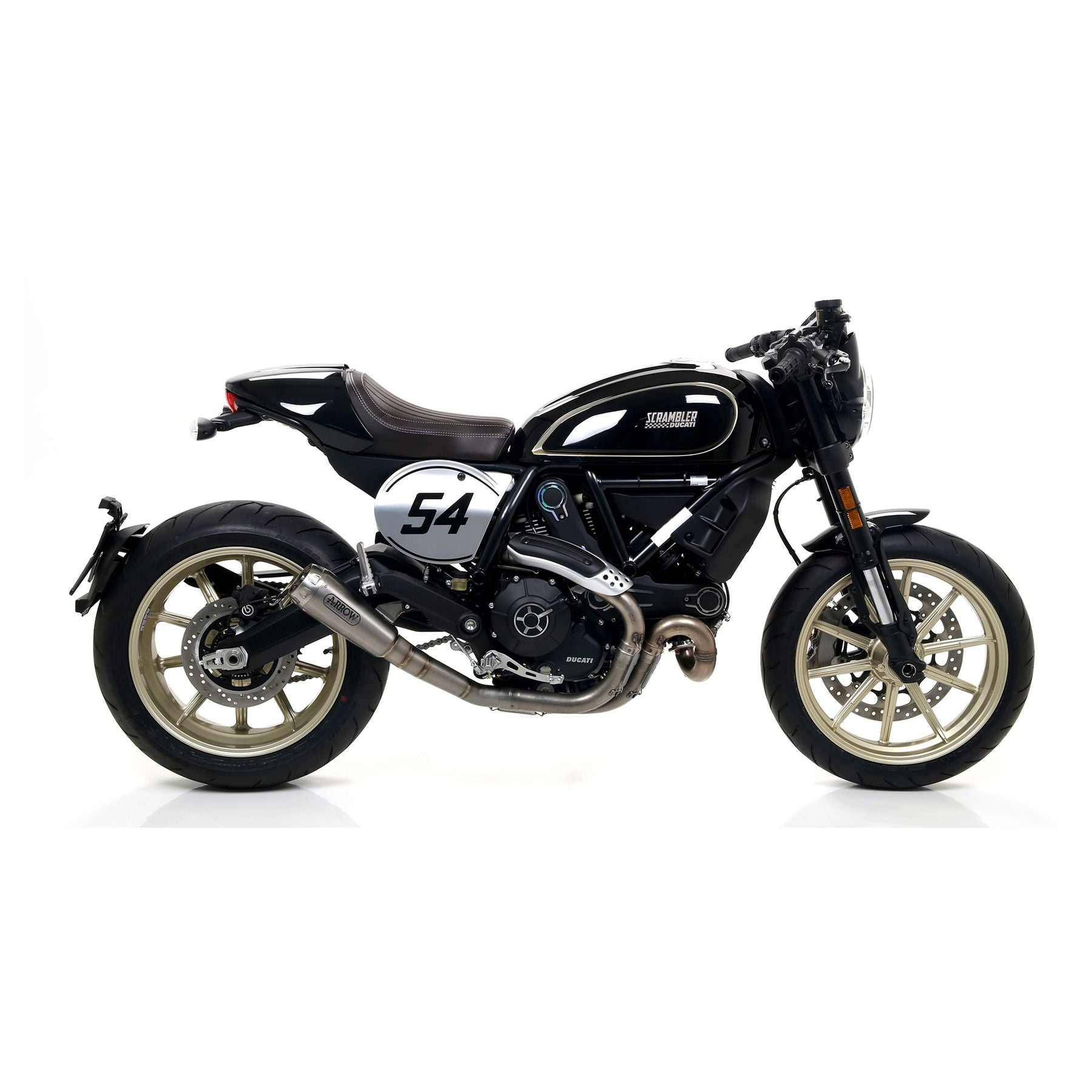 Arrow Pro-Race Slip-On Exhaust for Ducati Scrambler Cafe Racer