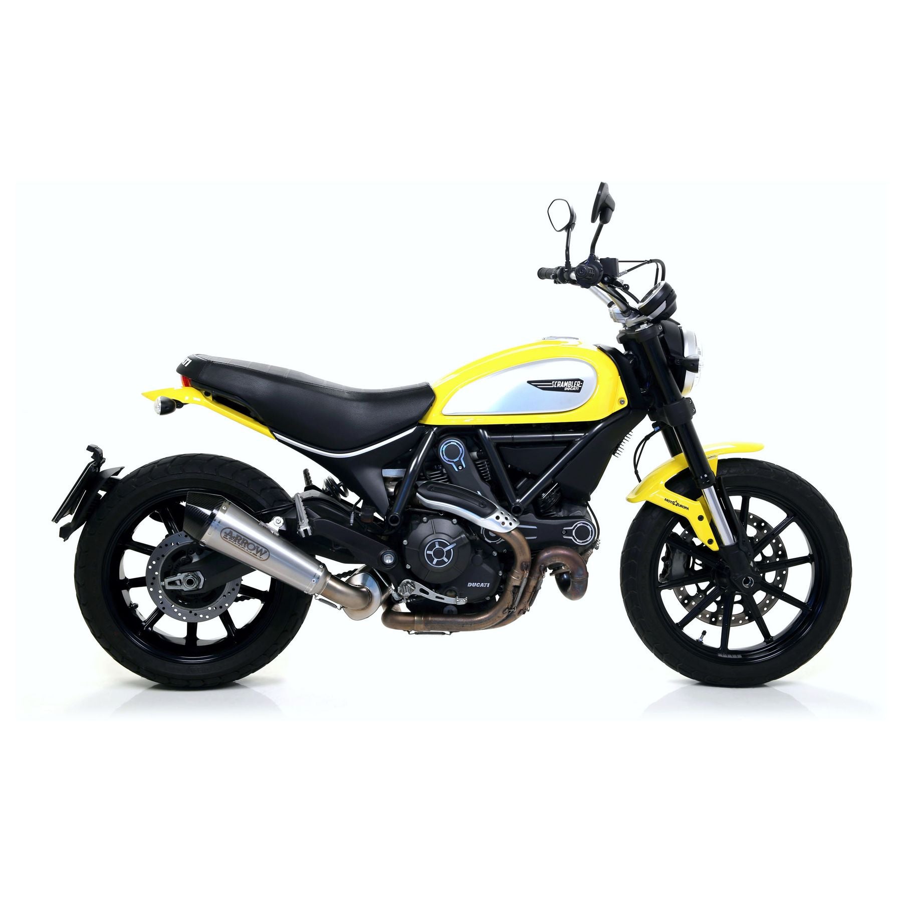 Arrow X-Kone Slip-On Exhaust for Ducati Scrambler Icon