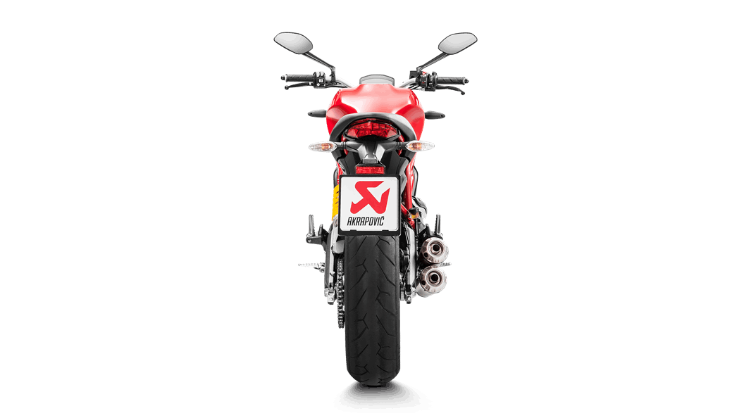 Akrapovic GP Slip-On Exhaust for Ducati Monster 797