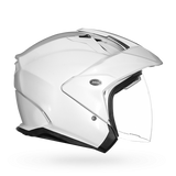 Bell MAG-9 Solid Pearl White Helmet