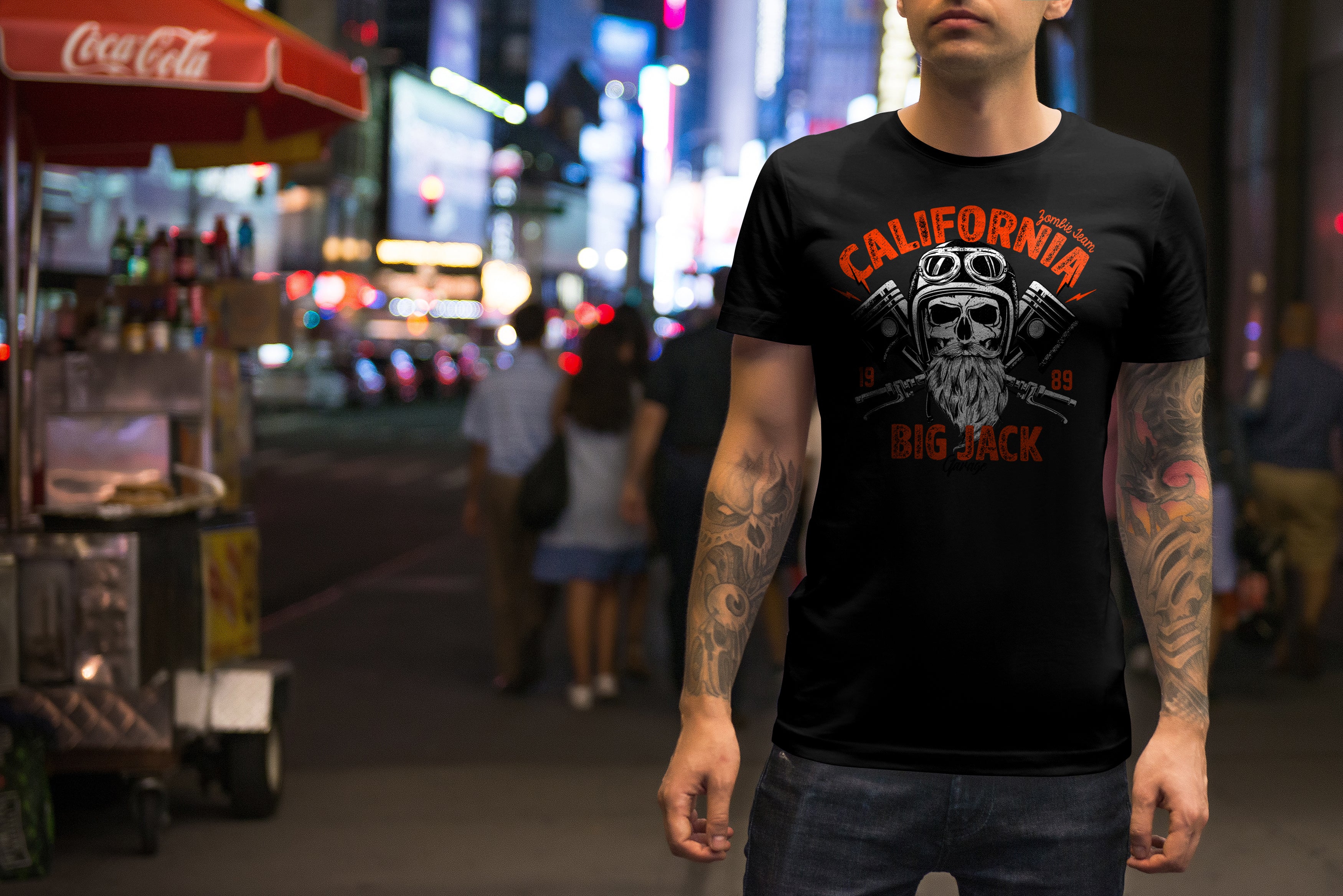 California Big Jack T-Shirt - (style 3)