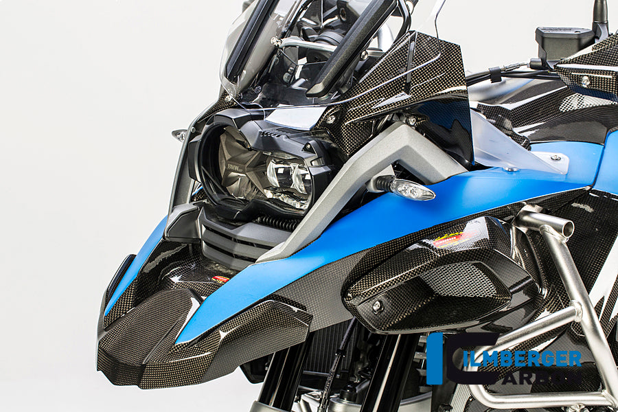 Ilmberger Carbon Fibre Left Wind Flap on Cockpit For BMW R 1200 GSA 2014-22