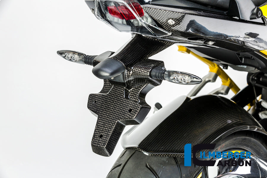 Ilmberger Carbon Fibre Number Plate Holder For BMW R1200 RS 2015-22
