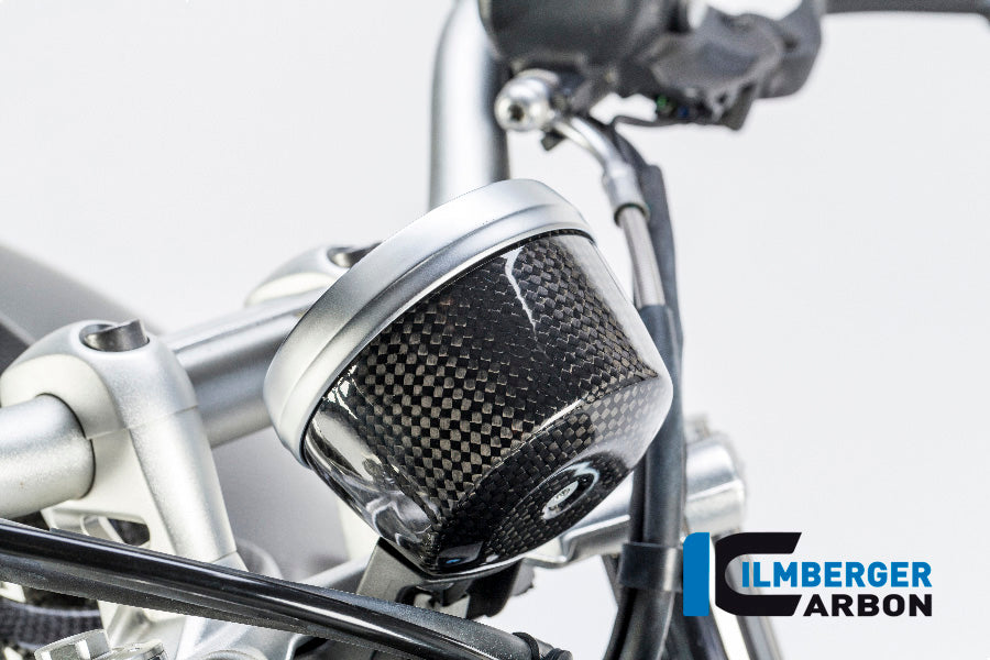 Ilmberger Carbon Fibre Instrument Cover for BMW R NineT Scrambler 2016-22